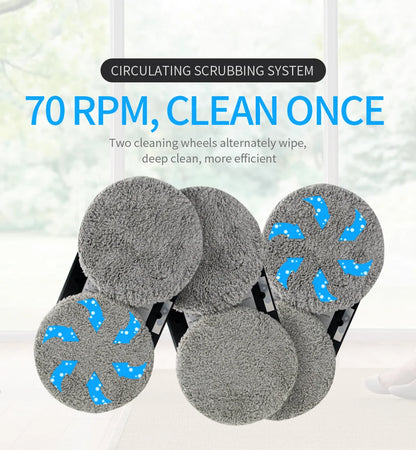 Ultra Thin Robot Vacuum Cleaner Window Cleaning Robot Window Cleaner Electric Glass Limpiacristales Remote Control for Home