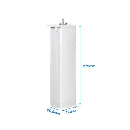 MOES WiFi/Zigbee Smart Curtain Motor Electric Curtain Opener Super Silent For Curtain Track Remote Control Compatible with Alexa