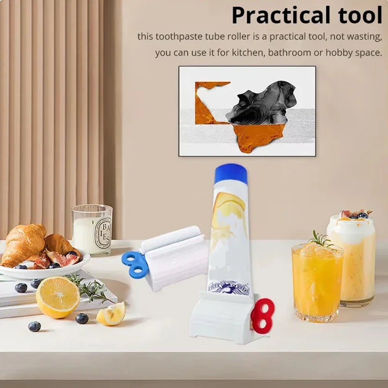 Toothpaste Tube Squeezer Efficient Hassle Free Design for Smooth Brushing Experience Bathroom Organizer Tool Home