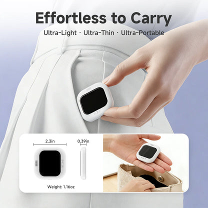 Mini Phone Vlog Selfie Display Screen, Used for Rear Camera Selfies/Logs/Live Streams, Compatible with iPhone Camera Display