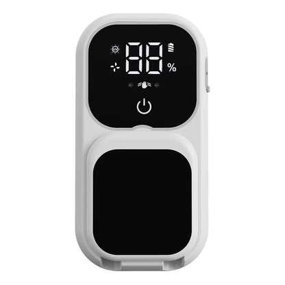 Mini Dual Toothbrush UV Steriliser, Portable Rechargeable Disinfector with Sensor Switch & Charging Display