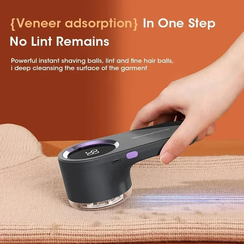 1PC Lint Remover for Clothing  Digital Electric Pellet Fluff Remover USB Rechargeable Fuzz Fabric Shaver Sweater Dropshipping
