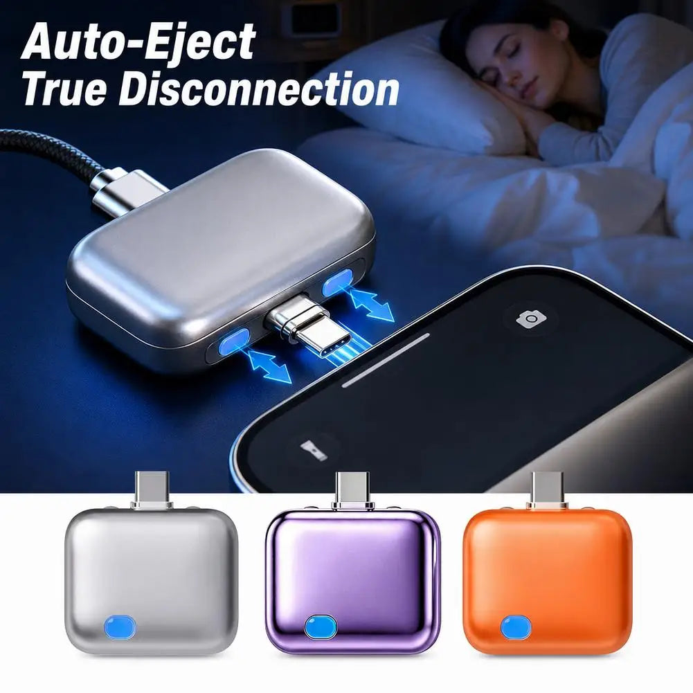 Full Charge Auto Disconnect Charger Adapter Self-Cut Automatic Separation Fast Charger, Anti Overcharge Battery Protection