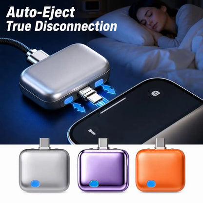 Full Charge Auto Disconnect Charger Adapter Self-Cut Automatic Separation Fast Charger, Anti Overcharge Battery Protection
