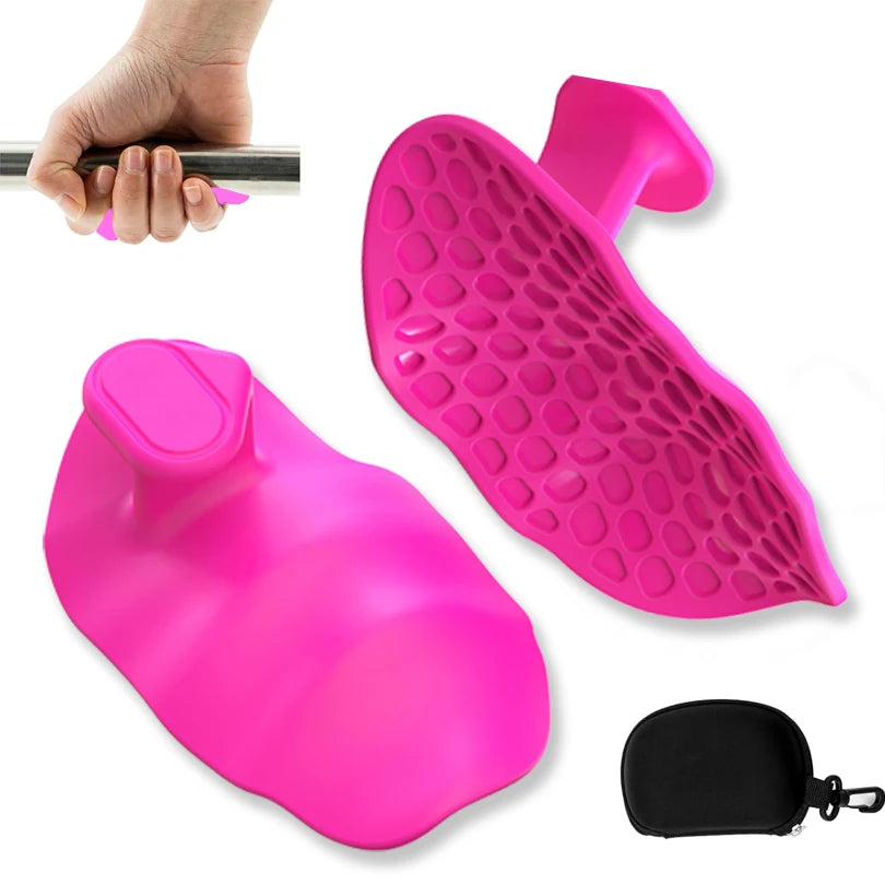 Anti-Slip Grip Strengthener Fitness Finger Trainer Gymnastics Grip Fitness Breathable Workout Grips Dumbbell Lifting Handle