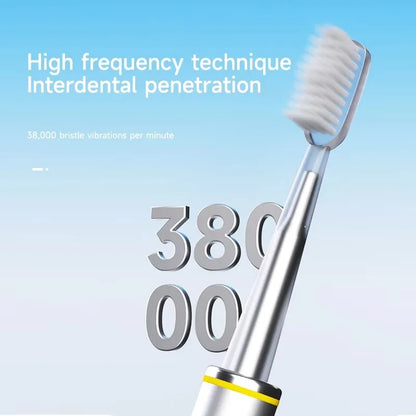 Electric Toothbrush Mental Thin Brush Body Specially for Women Pure Wisdom Beauty Soft DuPont Bristle