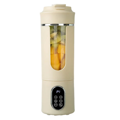HOMEFISH Portable Rechargeable Compact Juice Cup Multi-functional Blender for Students - On-the-Go Fresh Juice Maker