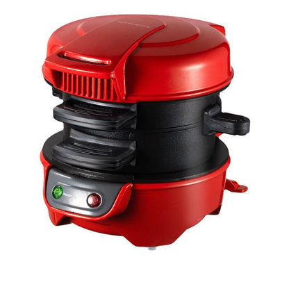 220V/110V Electric Burger Sandwich Maker Machine 600W Hamburg Sandwich Maker With Egg Cooker Ring Machine Bread Waffle Machine