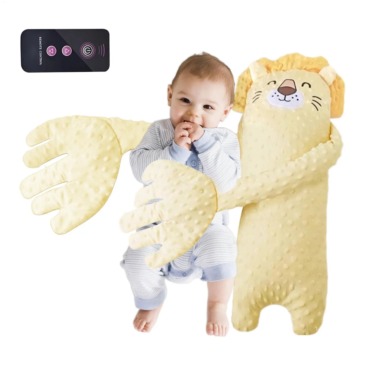 Toddler Patter for Sleep Electric Soothing Palm Sleep Pad Baby Boys Girls Sleep Aid Companion Cartoon Patting Slapping Accessory