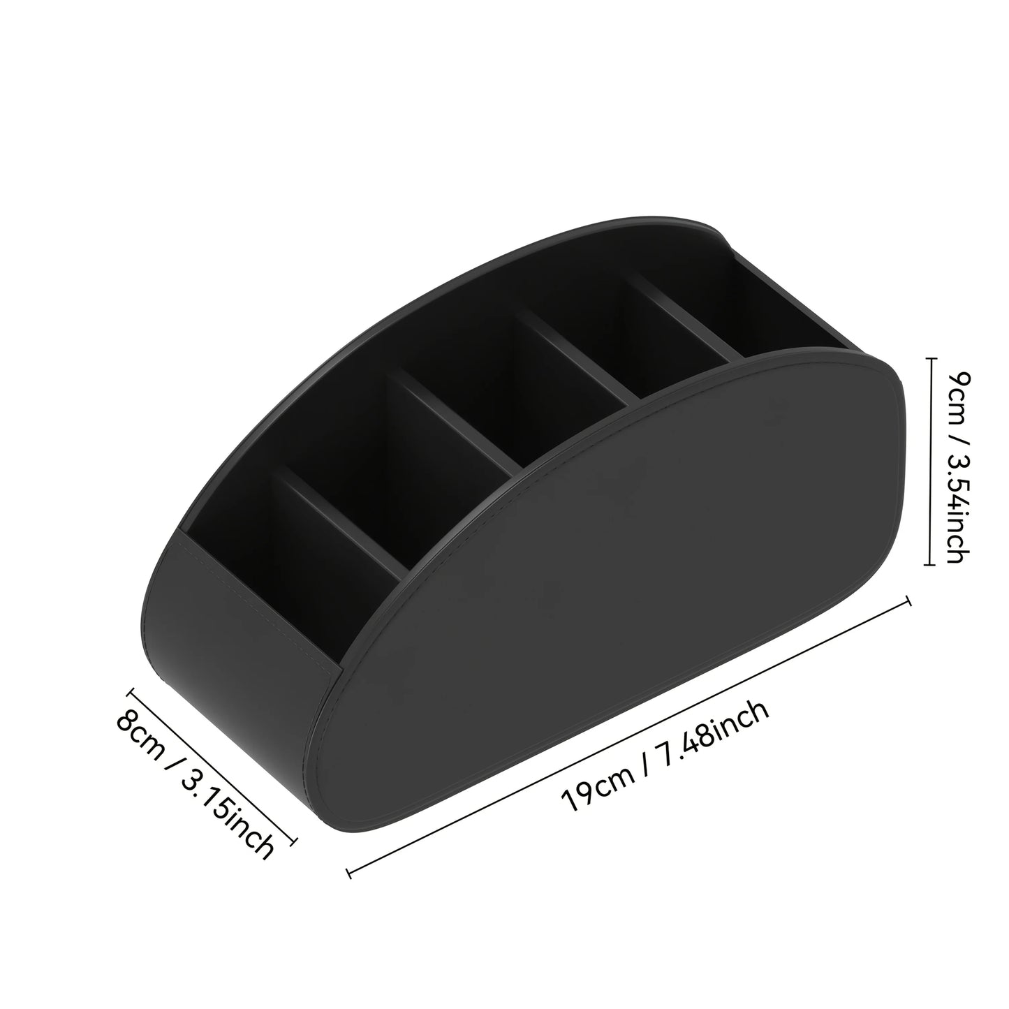 1pc Control Holder - Remote Caddy Tray Organizer for TV, Media Players, Pens,  Space-Saving Desktop & Bedside Table Organizer