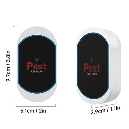 Ultrasonic Pest Repeller Electronic Pest Repeller No Noise Plug-in Insect Repeller Rat Mosquito Repellent for Cockroach Spiders